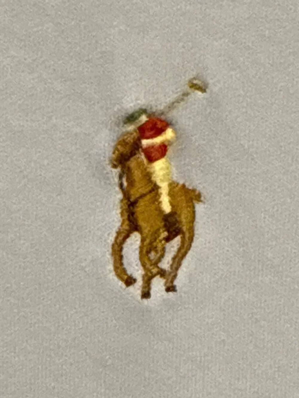 Polo Ralph Lauren Men's Polo Custom Slim Fit Light Blue Pony Logo XL Preppy - Picture 3 of 9